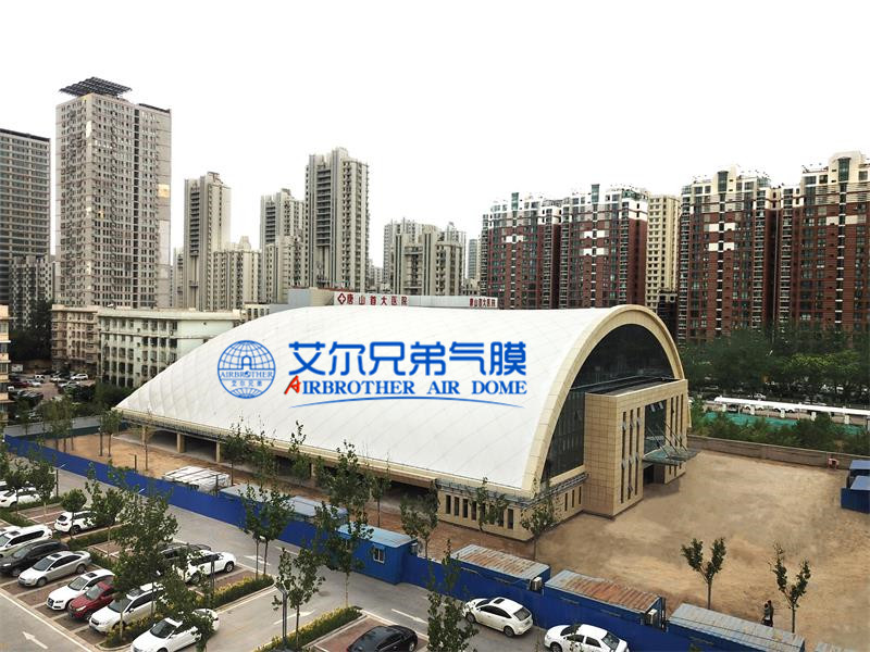 氣膜結(jié)構(gòu)體育館怎樣建造？