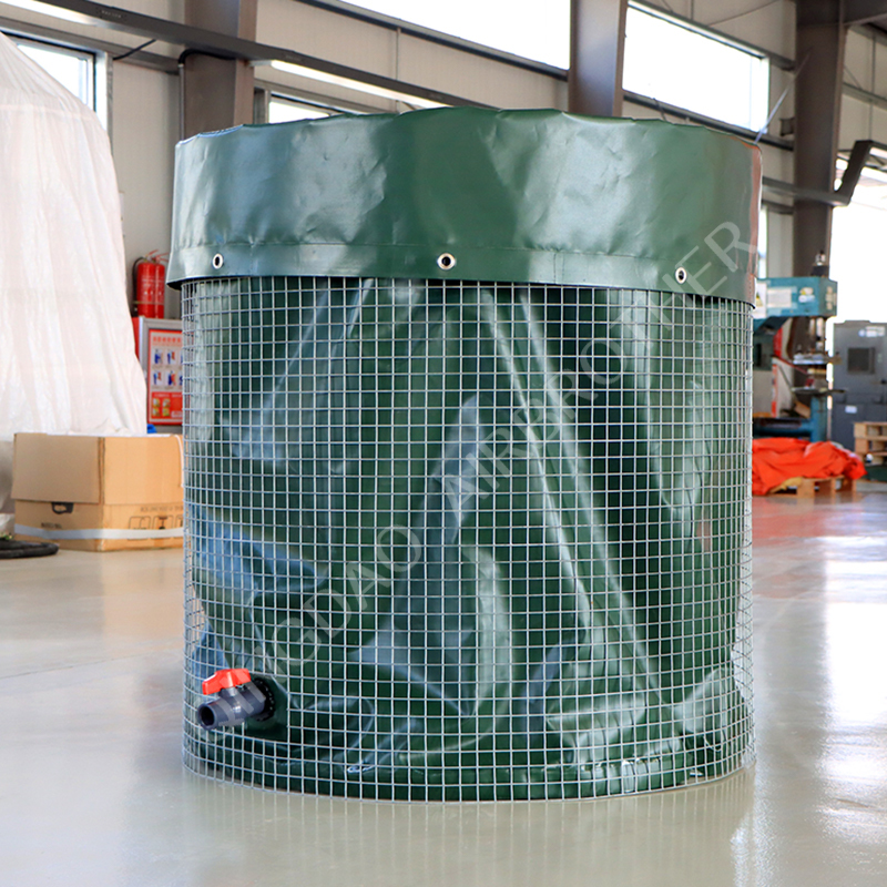 便捷式儲(chǔ)水袋，立體敞口水囊